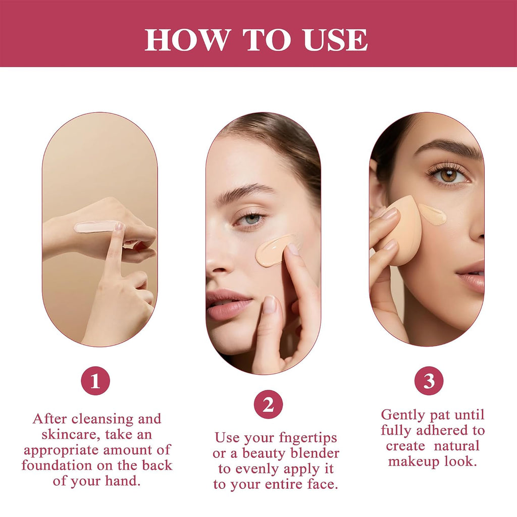 Color Changing Foundation, Skin Tone Adapting Liquid