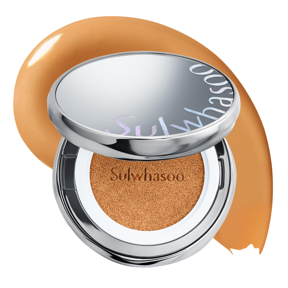 Sulwhasoo Perfecting Cushion SPF 46 Foundation | Korean Cushion Foundation with Medium Coverage | Evens Skin Tone & Blurs Imperfections | Hydrating Semi Matte Finish for Radiant Skin