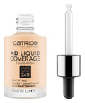 Catrice HD Liquid Coverage Foundation, 24HR Wear (010 | Light Beige)