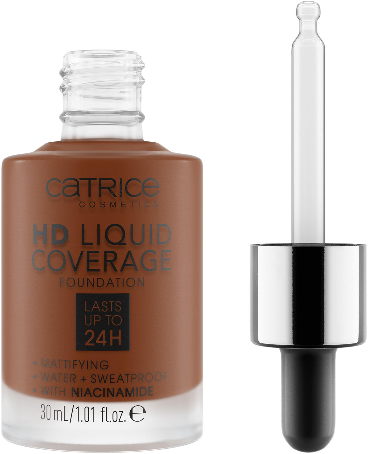 Catrice HD Liquid Coverage Foundation, 24HR Wear (010 | Light Beige)