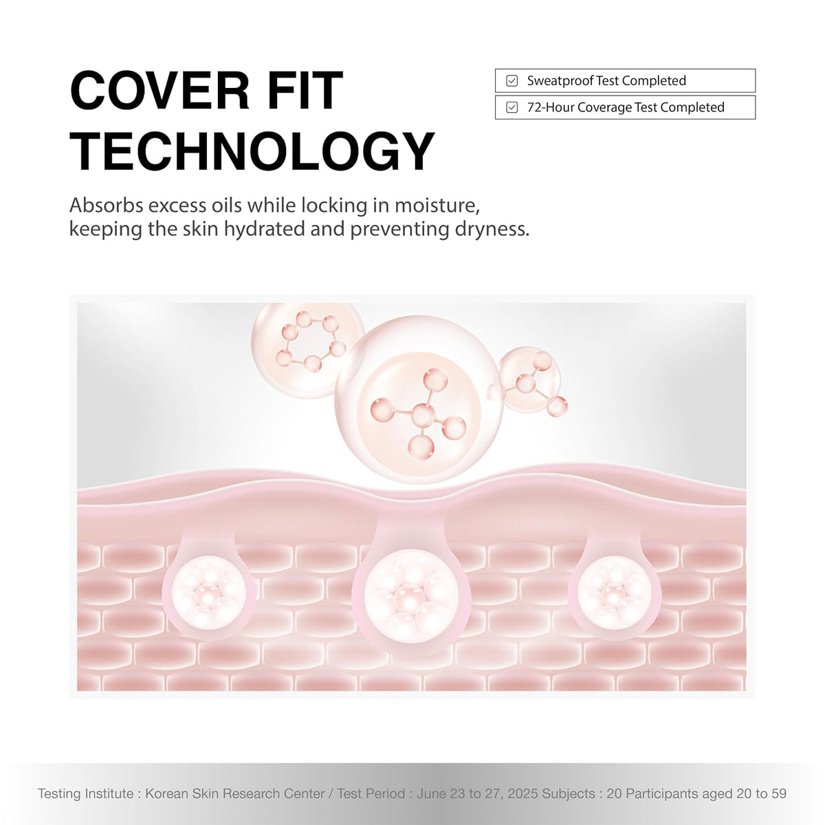 VIDIVICI Black Perfection Cover Fit Cushion | Flawless Slim Coverage Cushion Foundation, Korean Makeup, Sweat-Resistant, Semi-Matte Finish, Long-Lasting, Bulidable, 0.45 Oz. (No. 19N Porcelain)
