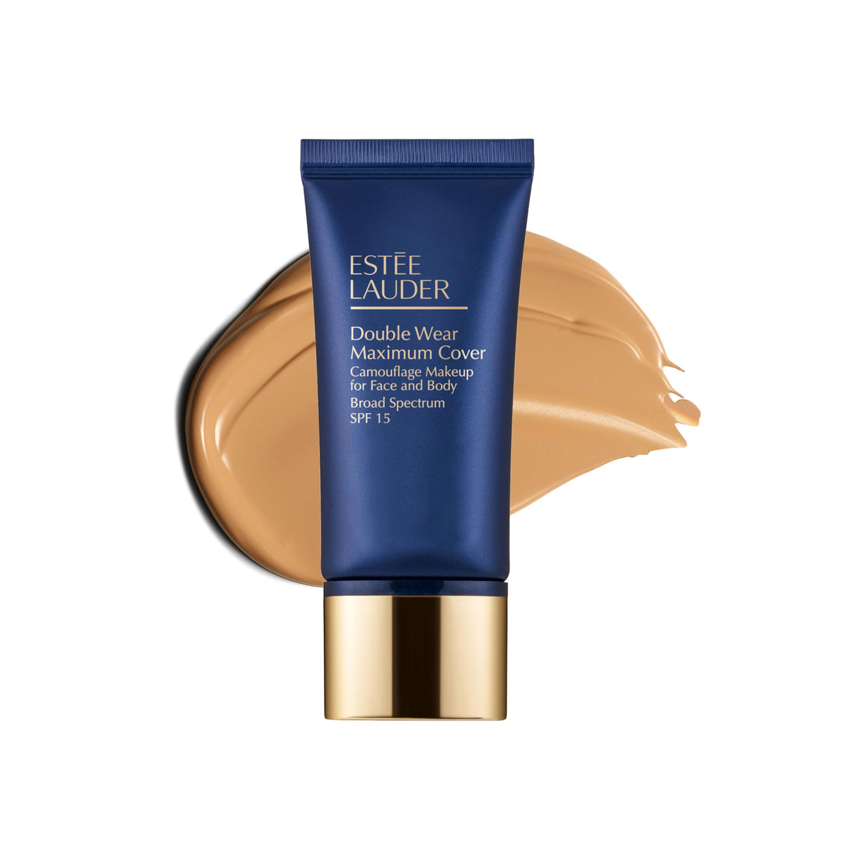 Estée Lauder Double Wear 24-Hour Maximum Cover Camouflage Foundation Makeup for Face and Body SPF 15 | Full Coverage | Tattoo Cover Up Makeup Waterproof, 1.0 Fl Oz
