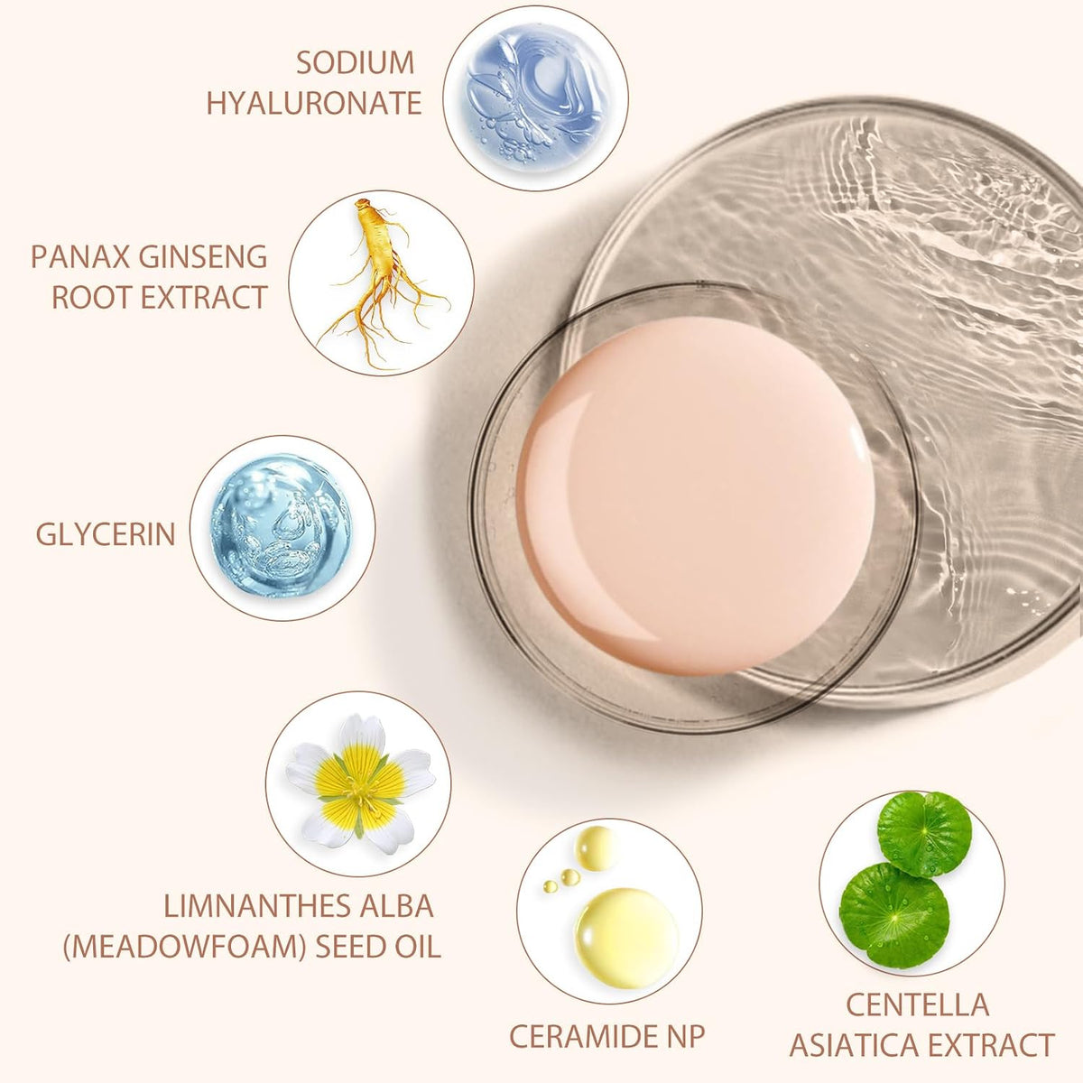 Foundation 4 in 1, Medium Spectrum with SPF 50+, Longwearing & Waterproof, Hydrating Color Changing Foundation, Non-Greasy,Long Lasting, Great for all skin types, 30ml