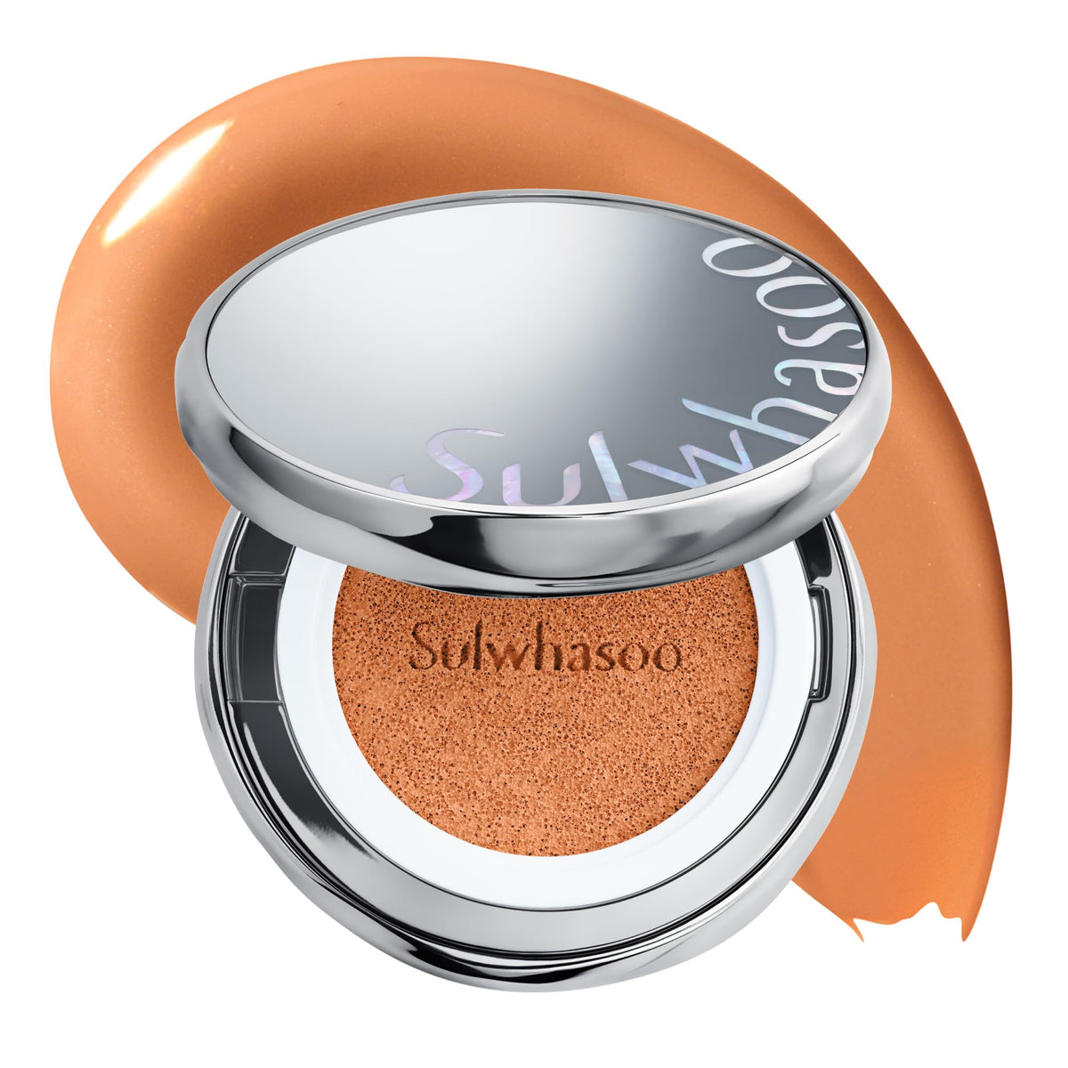 Sulwhasoo Perfecting Cushion SPF 46 Foundation | Korean Cushion Foundation with Medium Coverage | Evens Skin Tone & Blurs Imperfections | Hydrating Semi Matte Finish for Radiant Skin