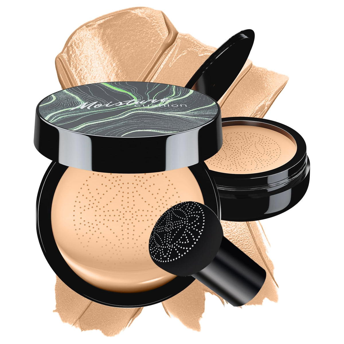 Cushion Foundation Concealer Full Coverage CC Cream, Natural