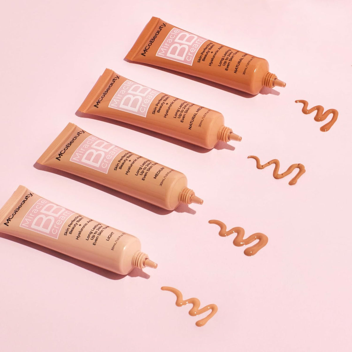 MCoBeauty Miracle BB Cream Skin Tint Foundation & Primer - Light