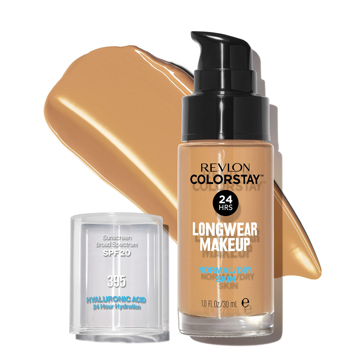 Revlon Colorstay Longwear Makeup Normal/Dry, 200 Nude, 1 fl oz