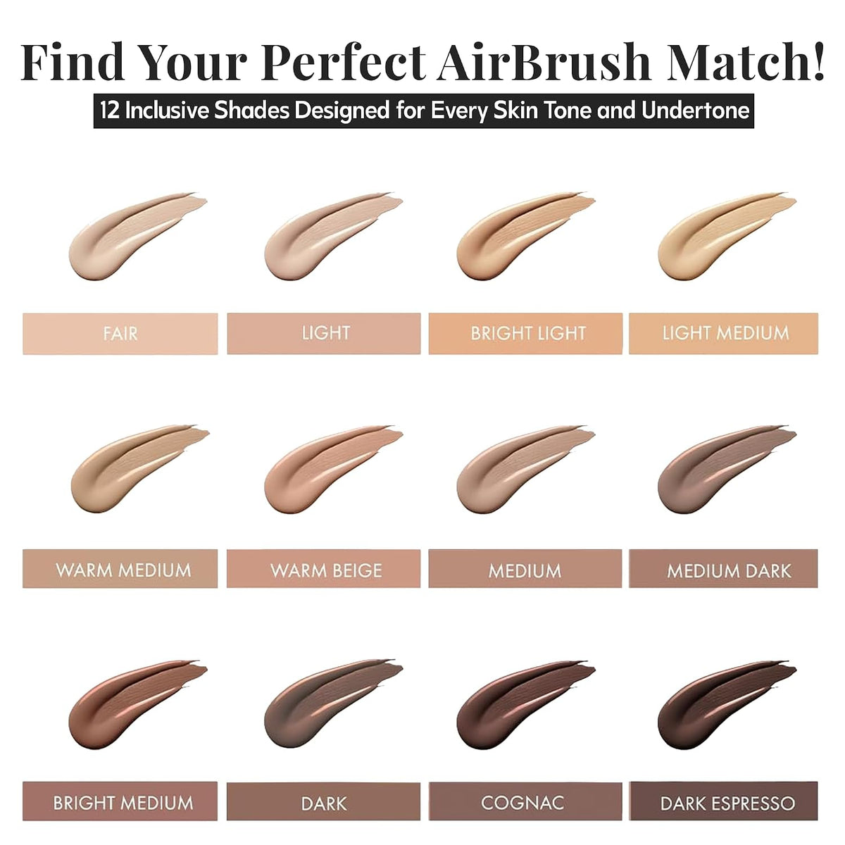 Jerome Alexander Magic Minerals Airbrush Foundation 2pc Set - Light Medium