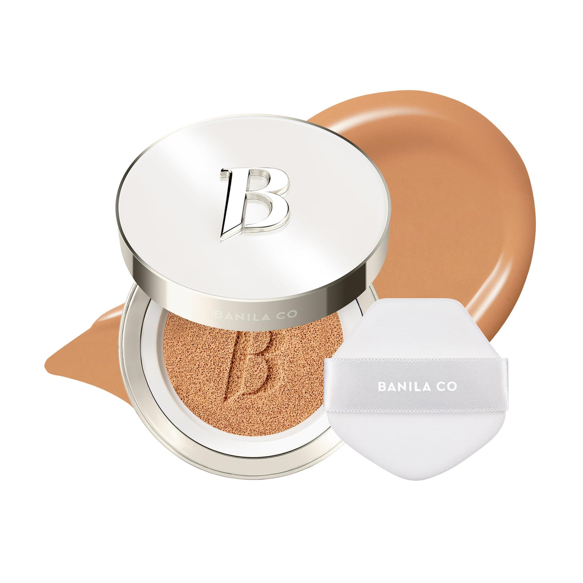 BANILA CO Covericious Cover Cushion - Long-Wear Matte, 21C ROSE (0.49 oz)