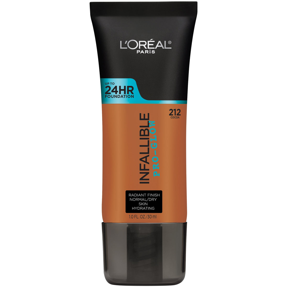 L'Oreal Paris Makeup Infallible Up to 24HR Pro-Glow Foundation, Creamy Natural, 1 fl oz.