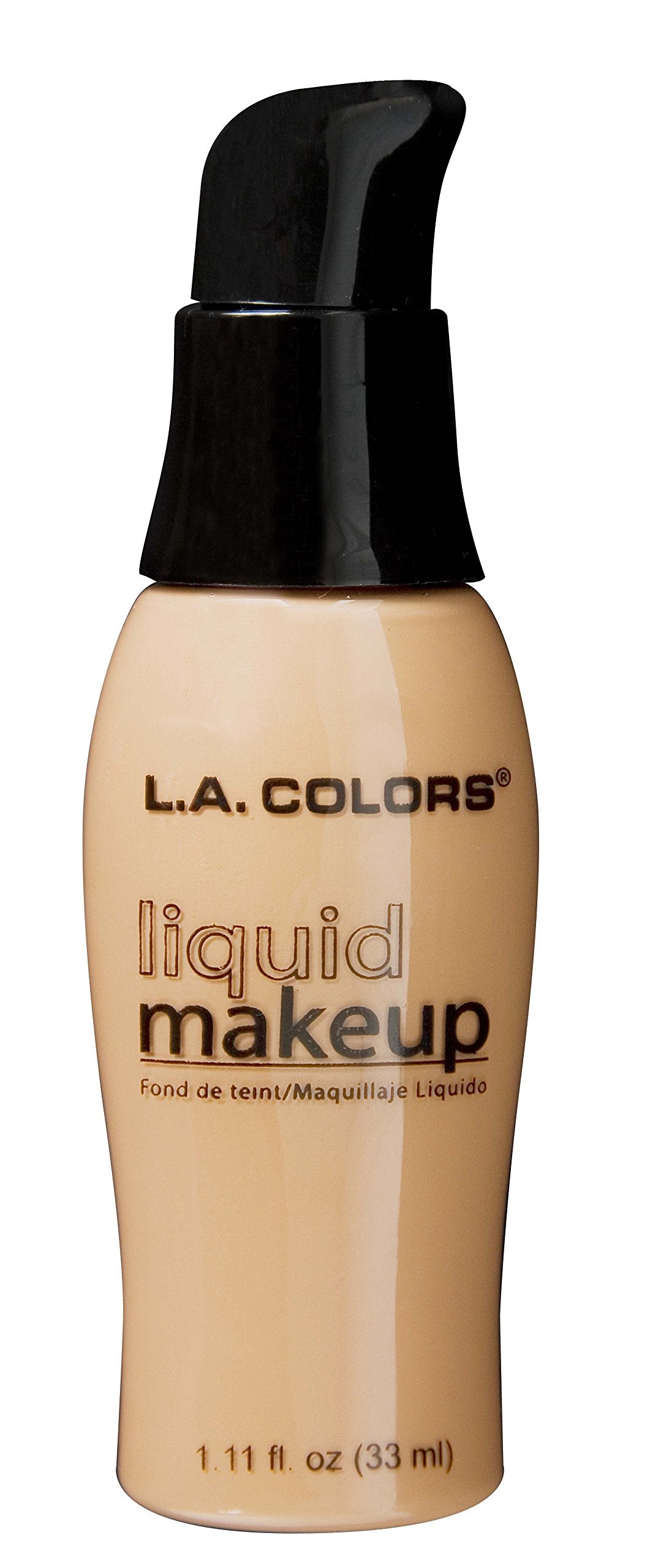 L.A. COLORS Pump Liquid Makeup, Black Walnut CLM288A
