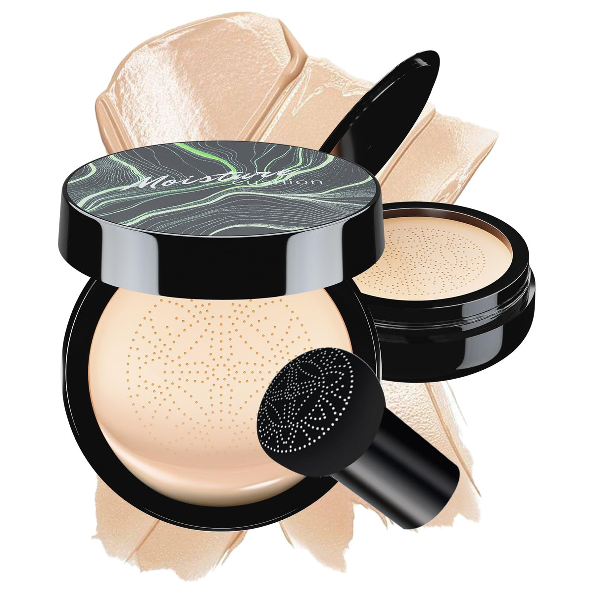 Cushion Foundation Concealer Full Coverage CC Cream, Natural