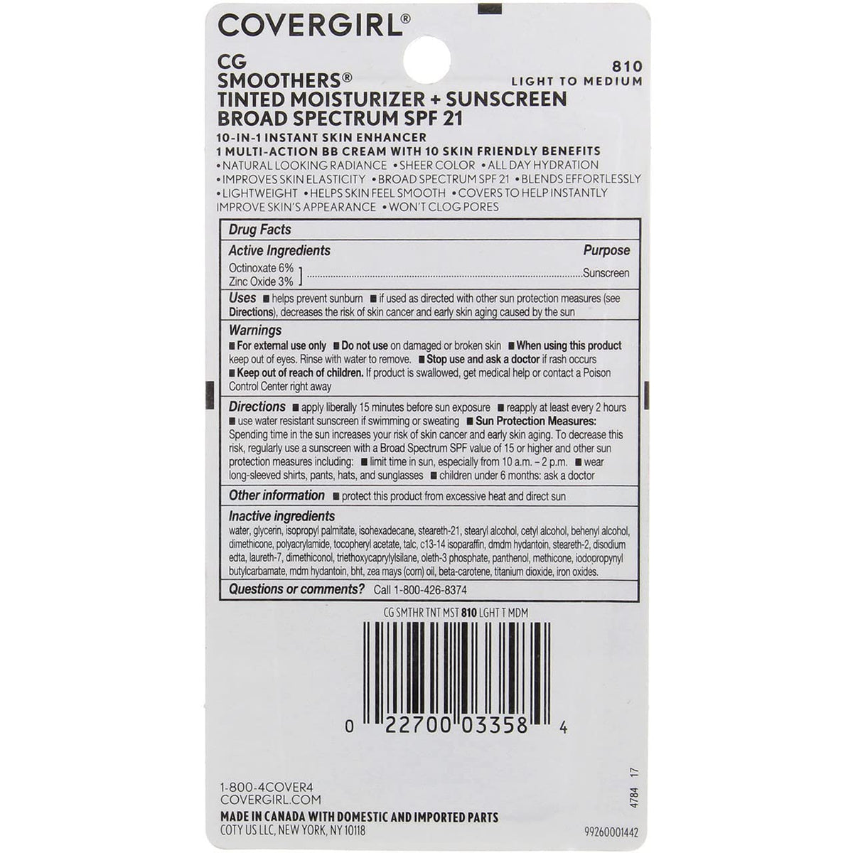 Cover Girl 03358 810litmed Covergirl Bb Cream