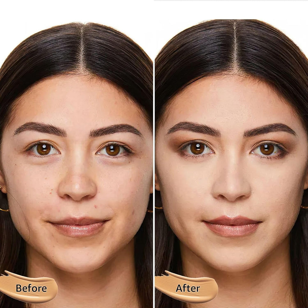 Cushion Foundation Concealer Full Coverage CC Cream, Natural
