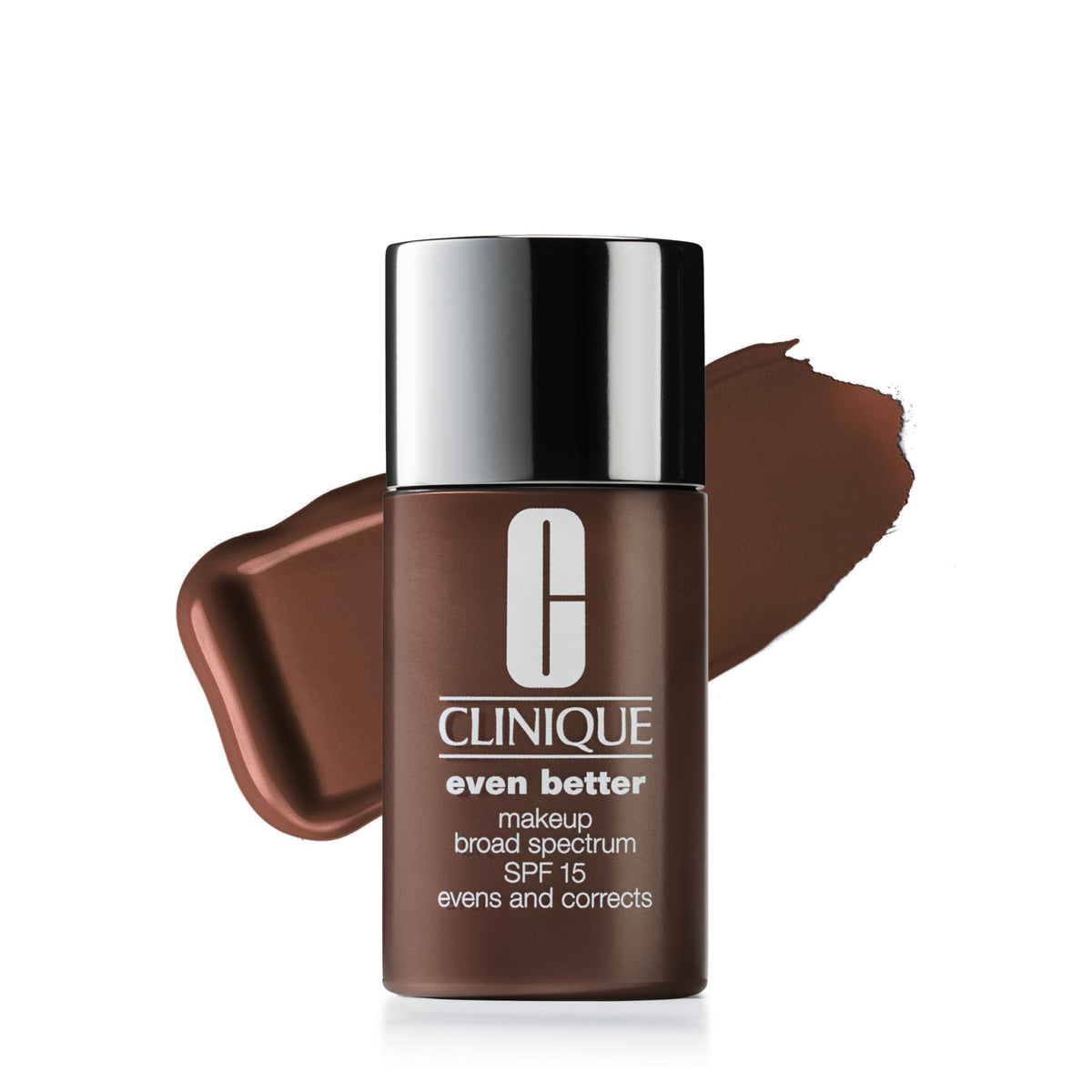 Clinique Even Better Makeup Liquid Foundation SPF 15 With Vitamin C For Dry + Oily Combination Skin Types | Medium Coverage + Natural Finish | Evens Skin Tone + Reduces Dark Spots