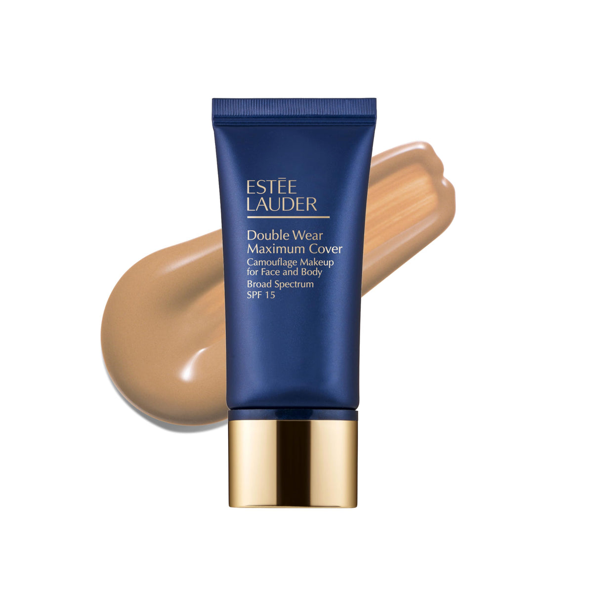 Estée Lauder Double Wear 24-Hour Maximum Cover Camouflage Foundation Makeup for Face and Body SPF 15 | Full Coverage | Tattoo Cover Up Makeup Waterproof, 1.0 Fl Oz