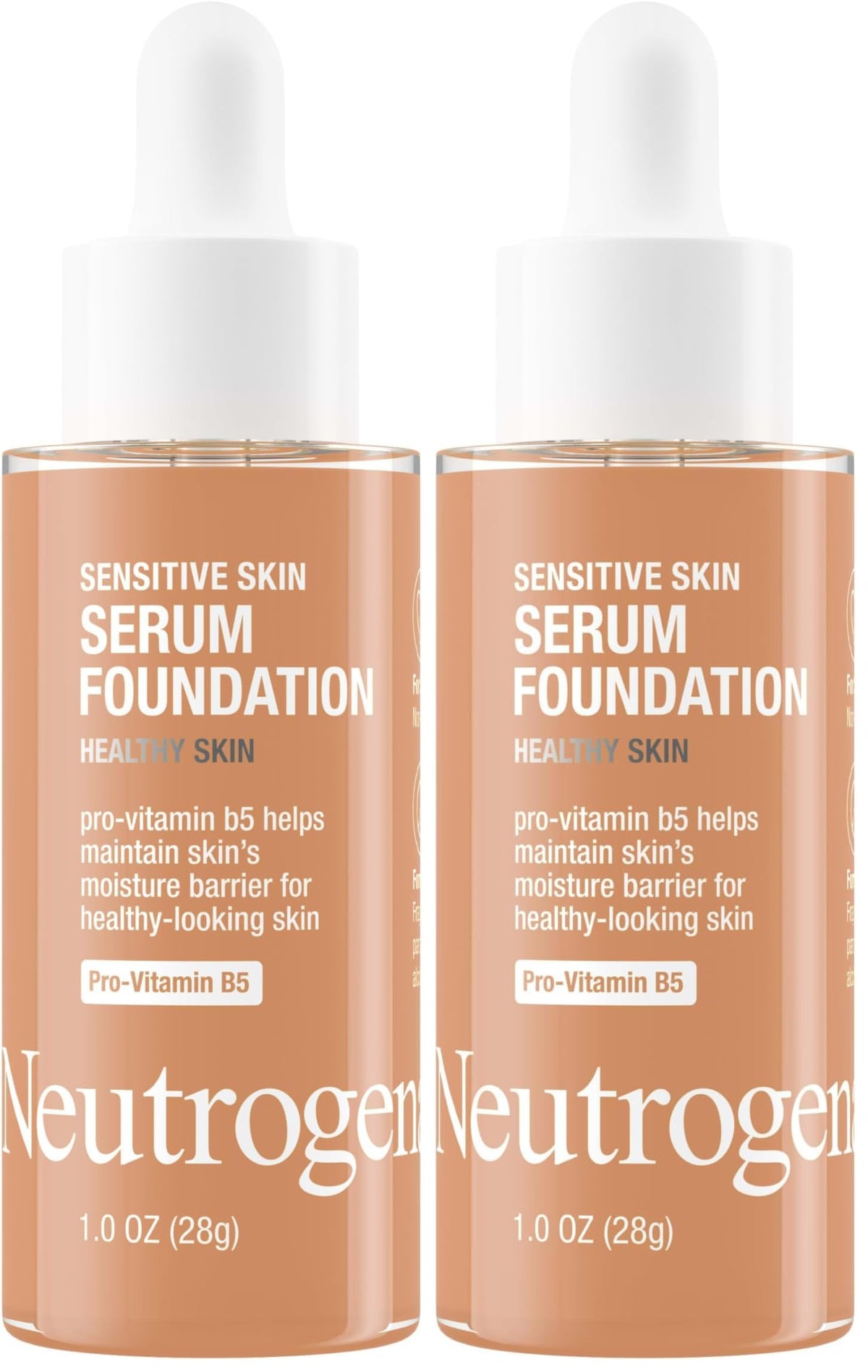 Neutrogena Sensitive Skin Serum Foundation, Light 02, 1 oz