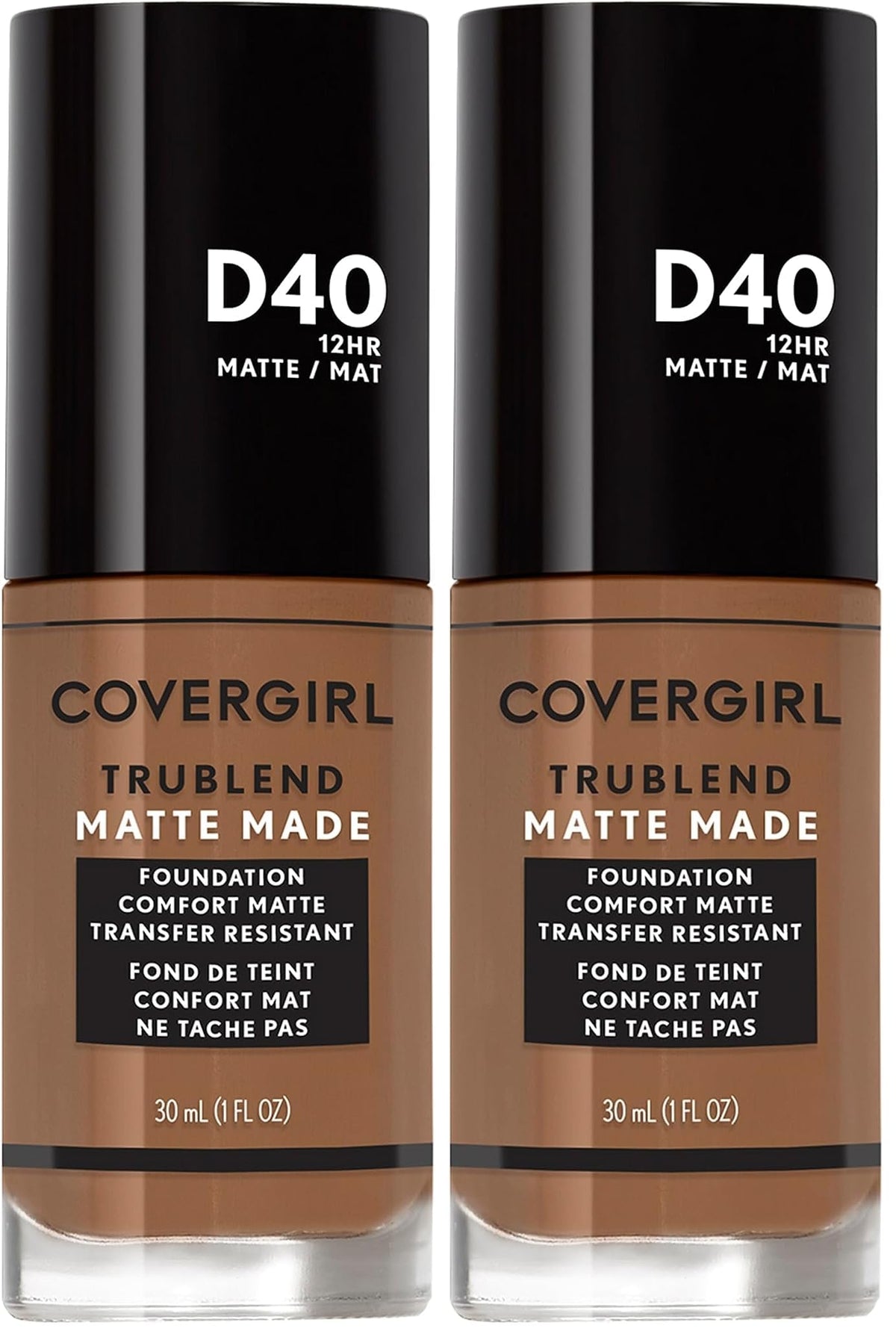COVERGIRL TruBlend Matte Made Liquid Foundation, Classic Ivory, 1 Fl Oz (Pack of 1)