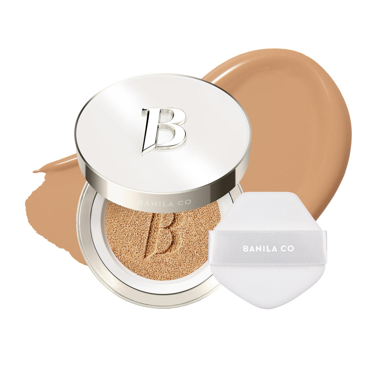 BANILA CO Covericious Cover Cushion - Long-Wear Matte, 21C ROSE (0.49 oz)