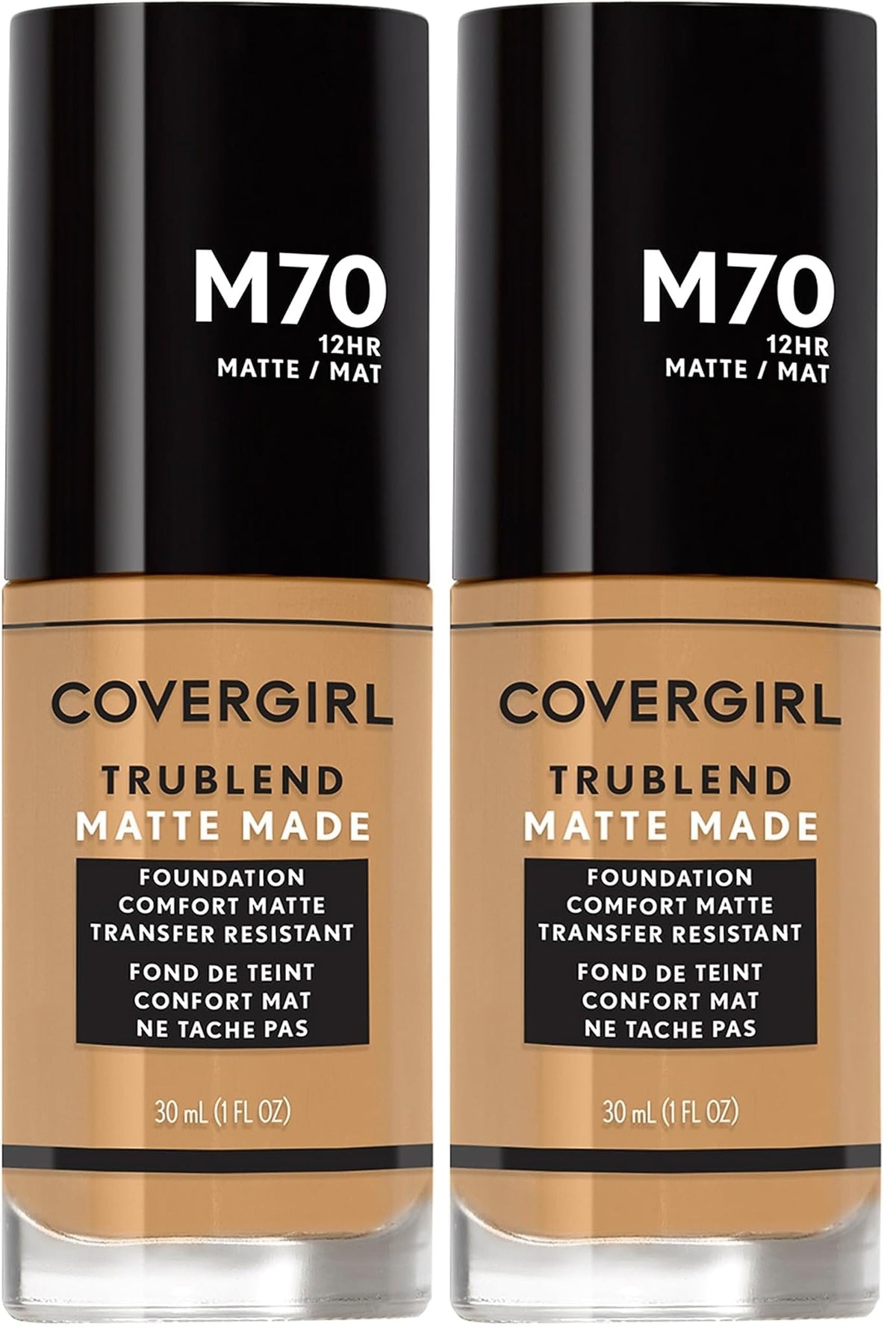 COVERGIRL TruBlend Matte Made Liquid Foundation, Classic Ivory, 1 Fl Oz (Pack of 1)