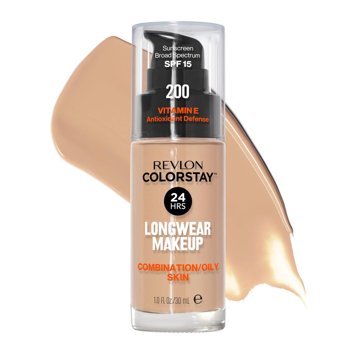 Revlon Colorstay Longwear Makeup Combo/Oily, 220 Natural Beige, 1 fl oz