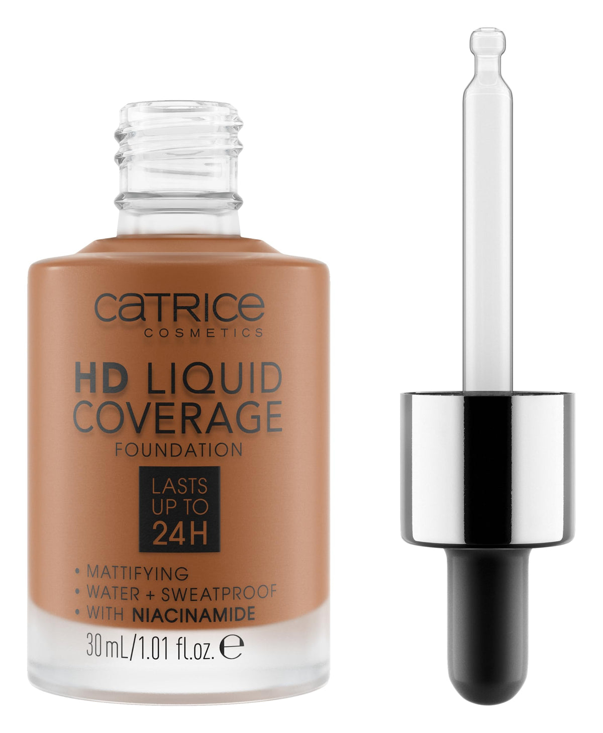 Catrice HD Liquid Coverage Foundation, 24HR Wear (010 | Light Beige)
