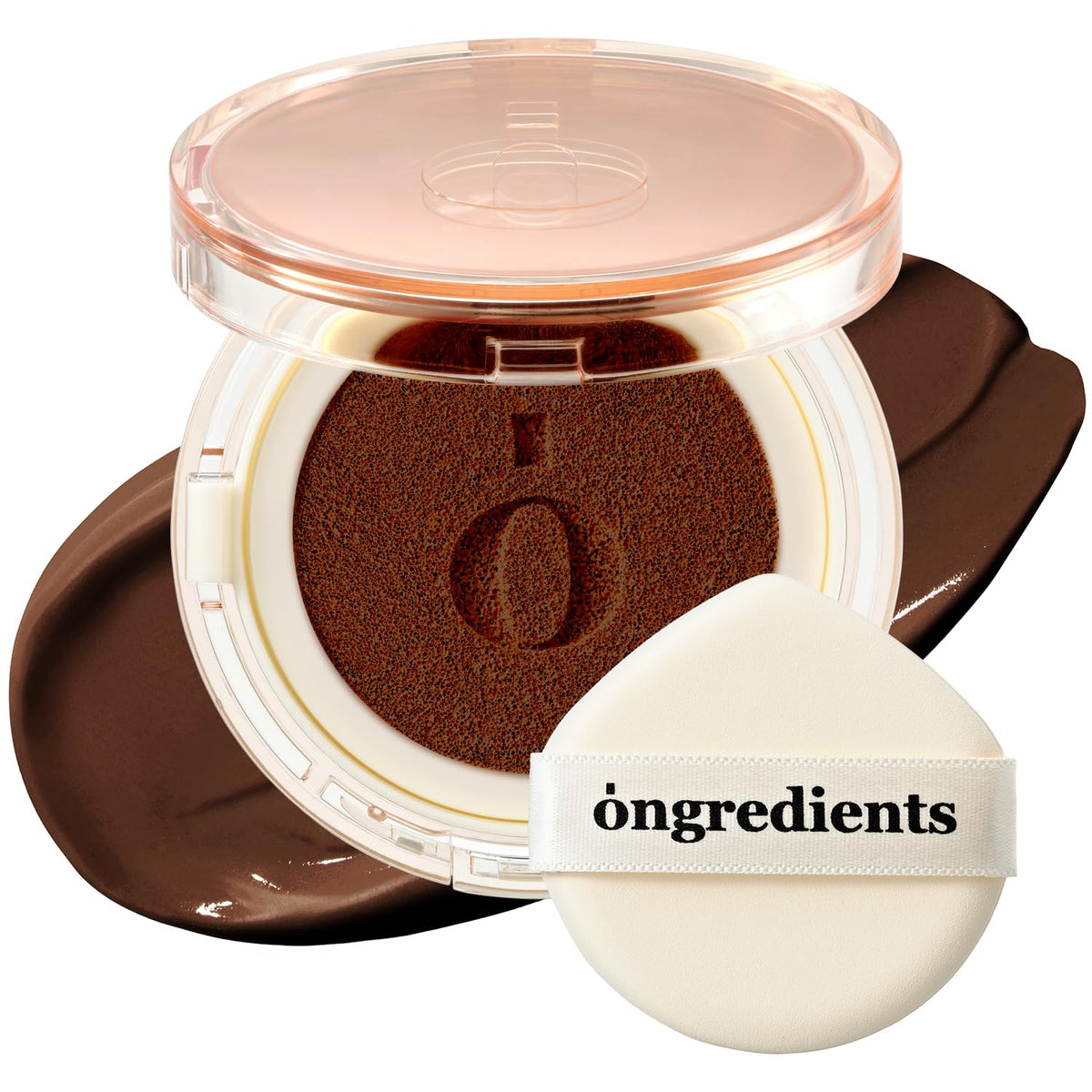 Skin Barrier Glow Cover Cushion, All-day Coverage, Glow Finish, Lightweight, Skincare-Like Texture, Non-cakey Makeup, Korean Cushion Foundation (#21C Pure, 0.49 oz)