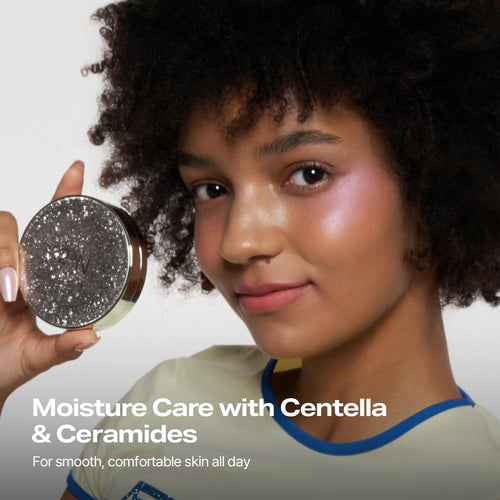 2aN Gleaming Tension Cushion Foundation Pact #27 Soft Amber, Korean Cushion Foundation Makeup, Lightweight & Buildable Coverage with Ceramides and Centella Asiatica (0.45 oz)