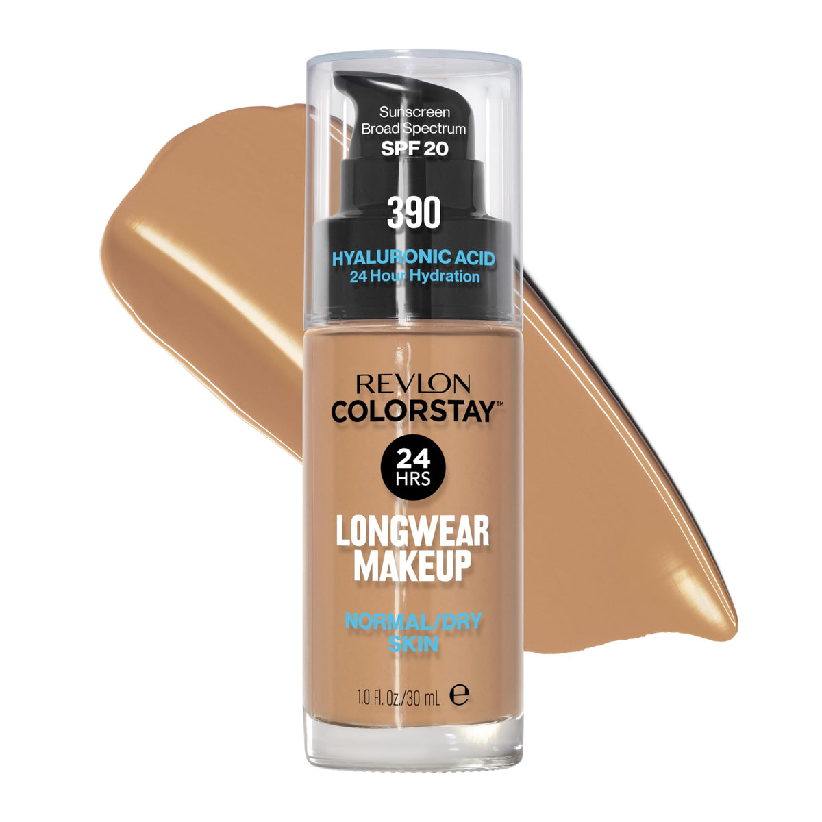 Revlon Colorstay Longwear Makeup Normal/Dry, 200 Nude, 1 fl oz