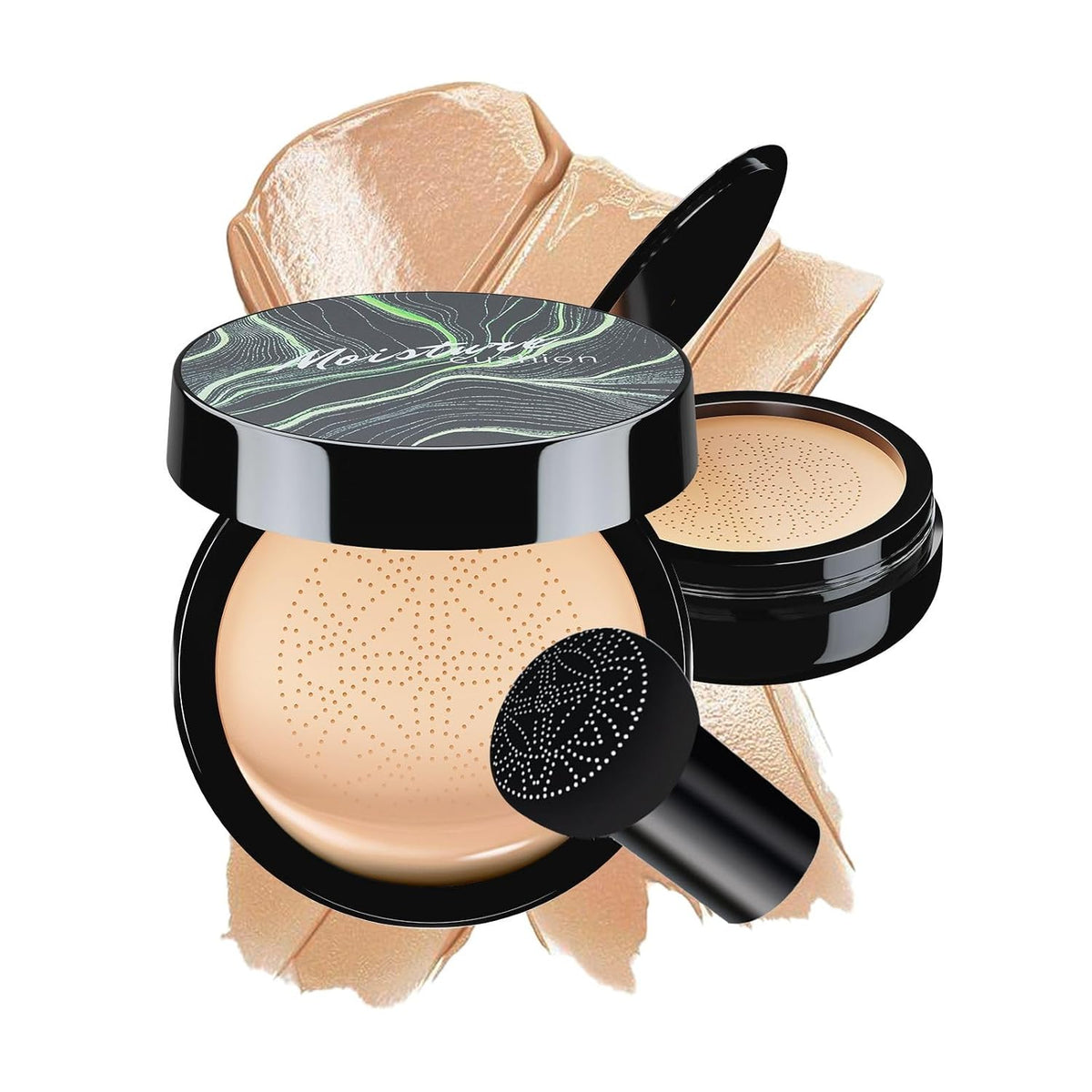 Cushion Foundation Concealer Full Coverage CC Cream, Natural