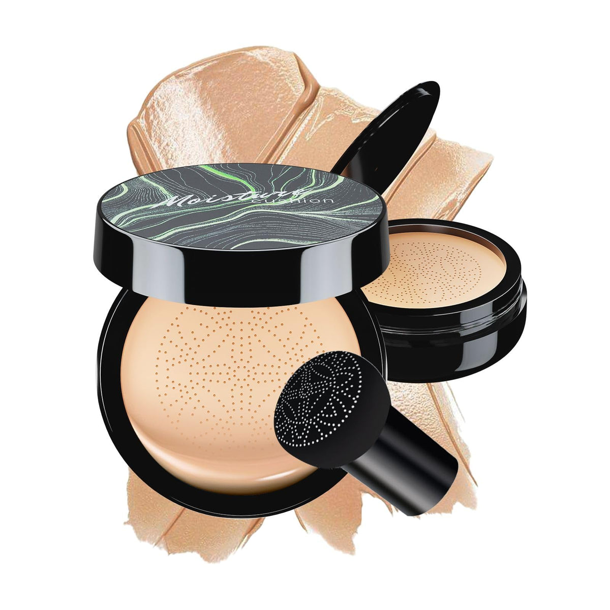 Cushion Foundation Concealer Full Coverage CC Cream, Natural
