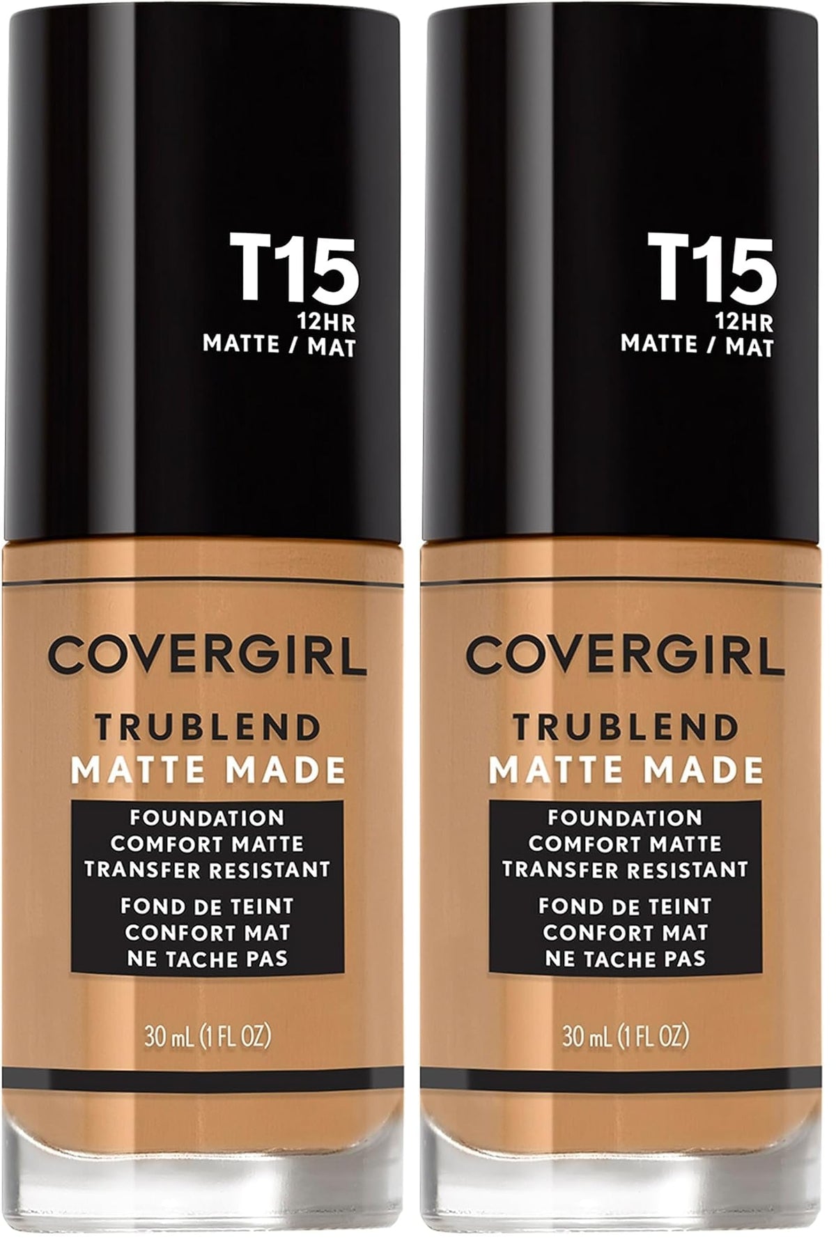 COVERGIRL TruBlend Matte Made Liquid Foundation, Classic Ivory, 1 Fl Oz (Pack of 1)