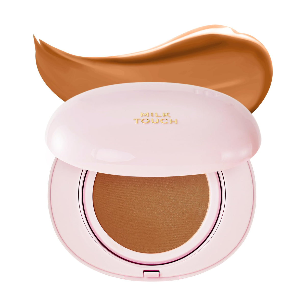 milktouch Cushion Foundation, 24H Flawless Skin, Radiant Shine, No Oxidation, Long-Lasting, Non-Creasing,60% Hydrating Skincare Infused Korean Foundation (23N Medium Beige)