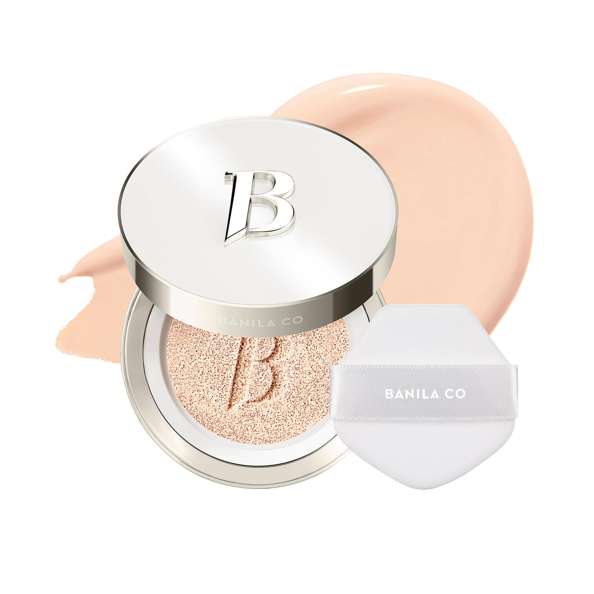 BANILA CO Covericious Cover Cushion - Long-Wear Matte, 21C ROSE (0.49 oz)