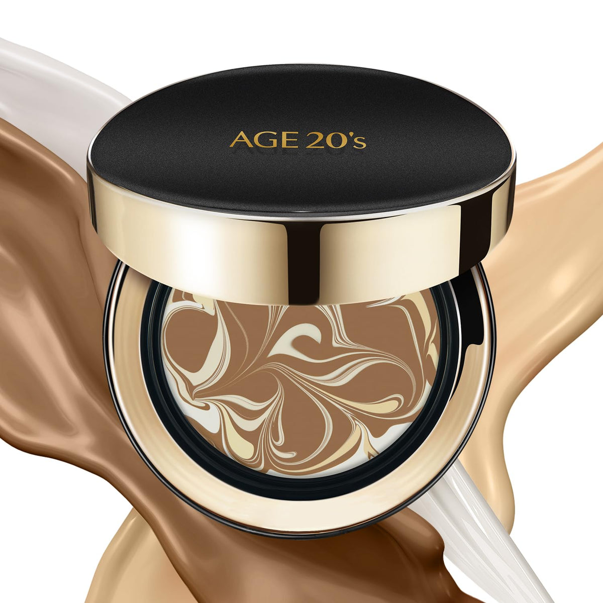 AGE20'S Signature Essence Pact SPF 50+ | Pack of 1 | 23W BEIGE | Cream Foundation, Dewy Finish, Natural Coverage | Korean Cushion Foundation