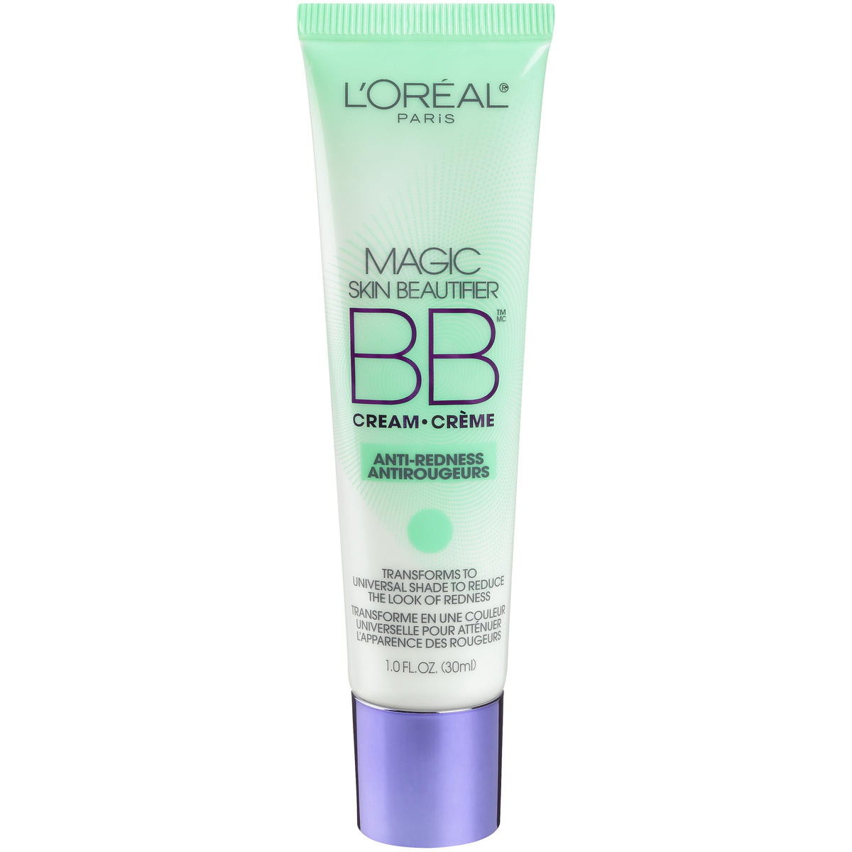 L'Oreal Paris Magic BB Cream, Hydrating Skin Beautifier & Color Changing Foundation, Light Coverage, Medium, 1 fl oz.