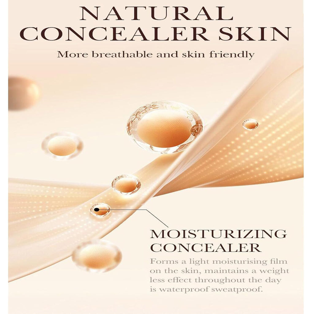 Snail BB Cream SPF 50 Foundation, Tinted Moisturizer for Face with SPF 50 Colour Correcting Self Adjusting for Mature Skin Lightweight Long-Lasting Buildable Coverage Foundation, 2PCS