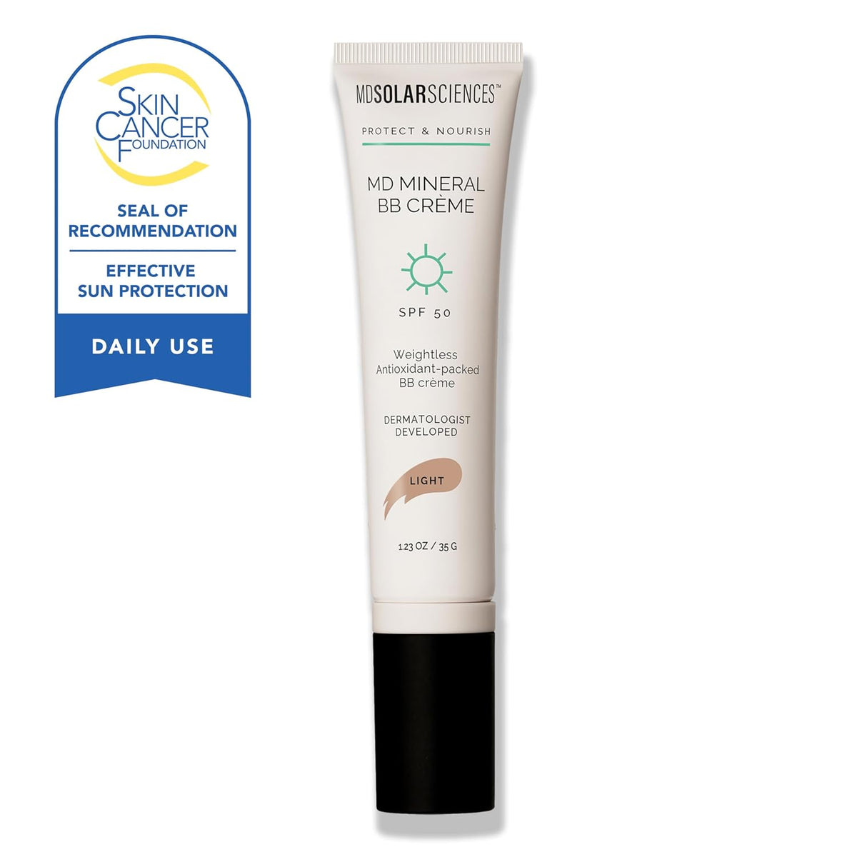 MDSolarSciences Crème Mineral Beauty Balm SPF 50 OilFree Tinted Matte BB Crème