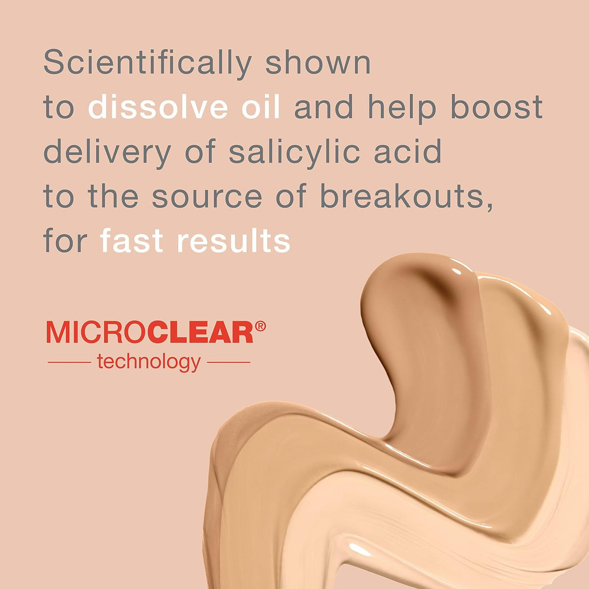 Neutrogena SkinClearing Liquid Foundation, 80 Medium Beige, 1 fl oz