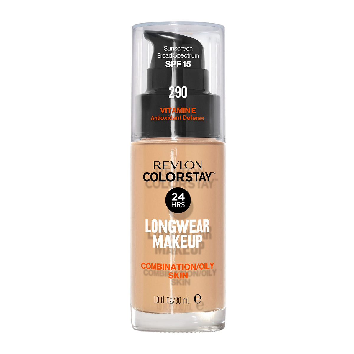 Revlon Colorstay Longwear Makeup Combo/Oily, 220 Natural Beige, 1 fl oz
