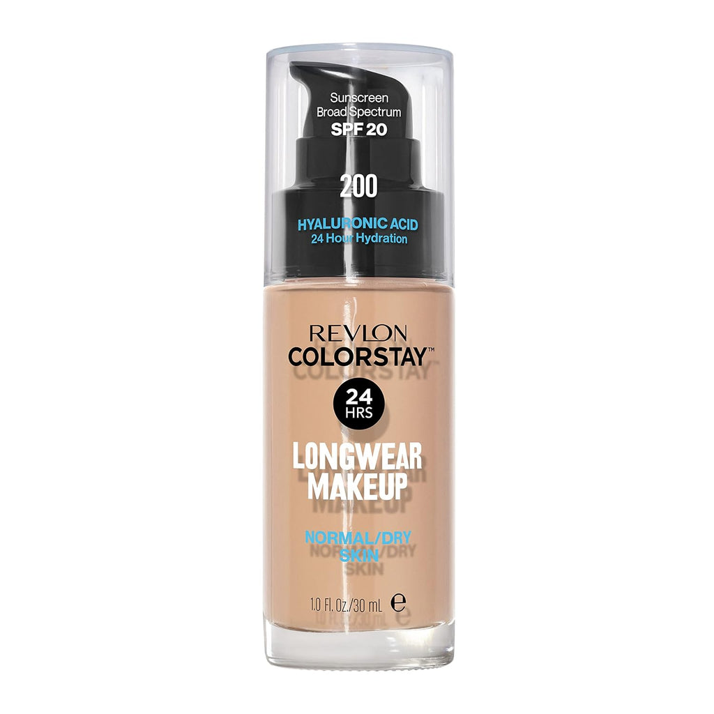 Revlon Colorstay Longwear Makeup Normal/Dry, 200 Nude, 1 fl oz