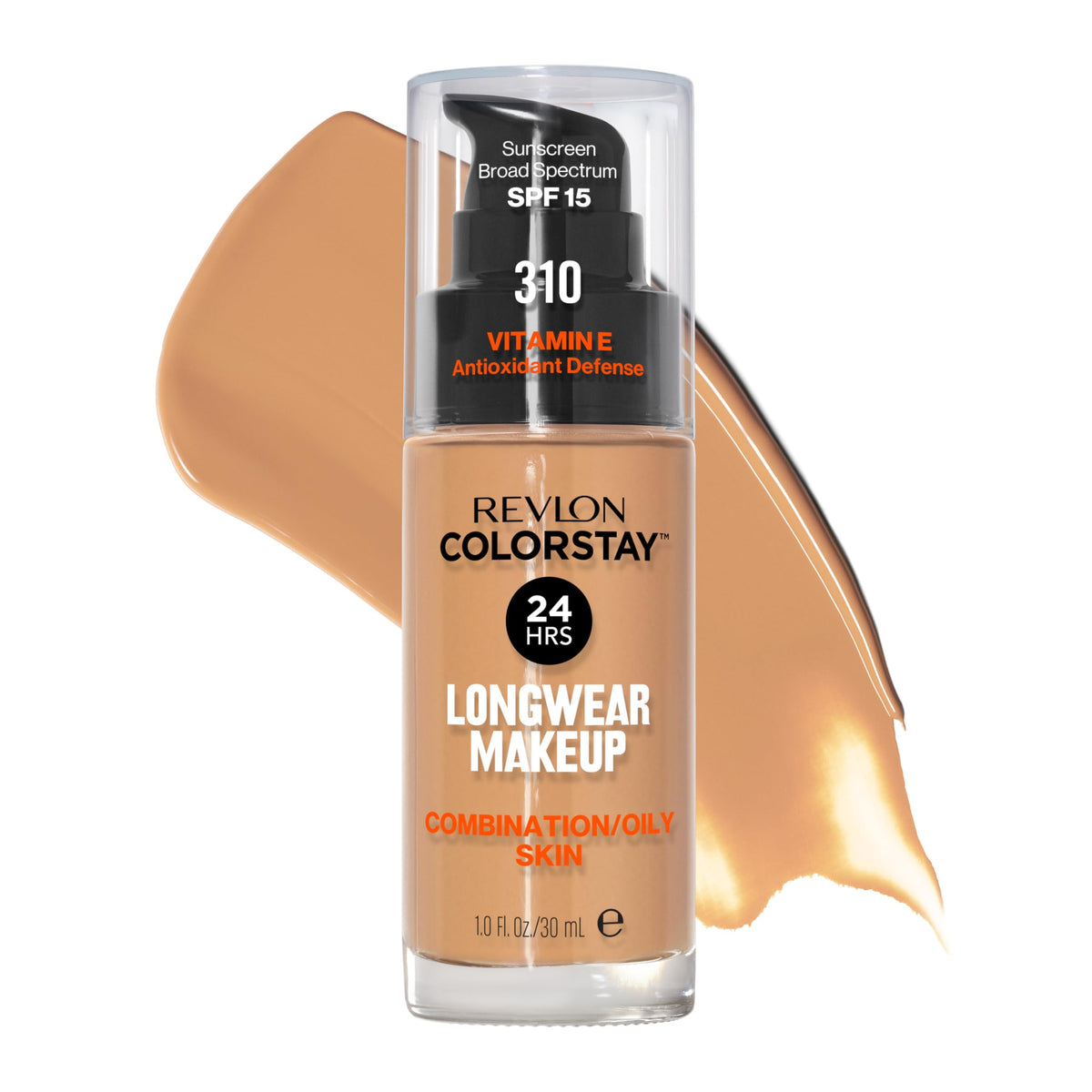 Revlon Colorstay Longwear Makeup Combo/Oily, 220 Natural Beige, 1 fl oz