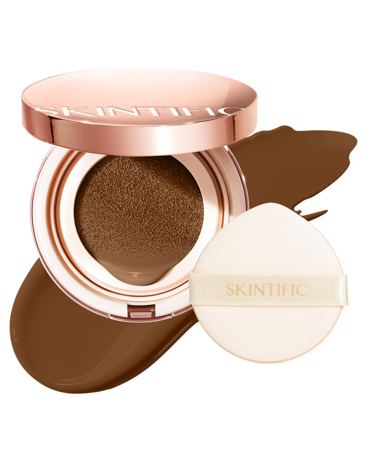 SKINTIFIC Full Coverage Cushion Foundation #04 Beige