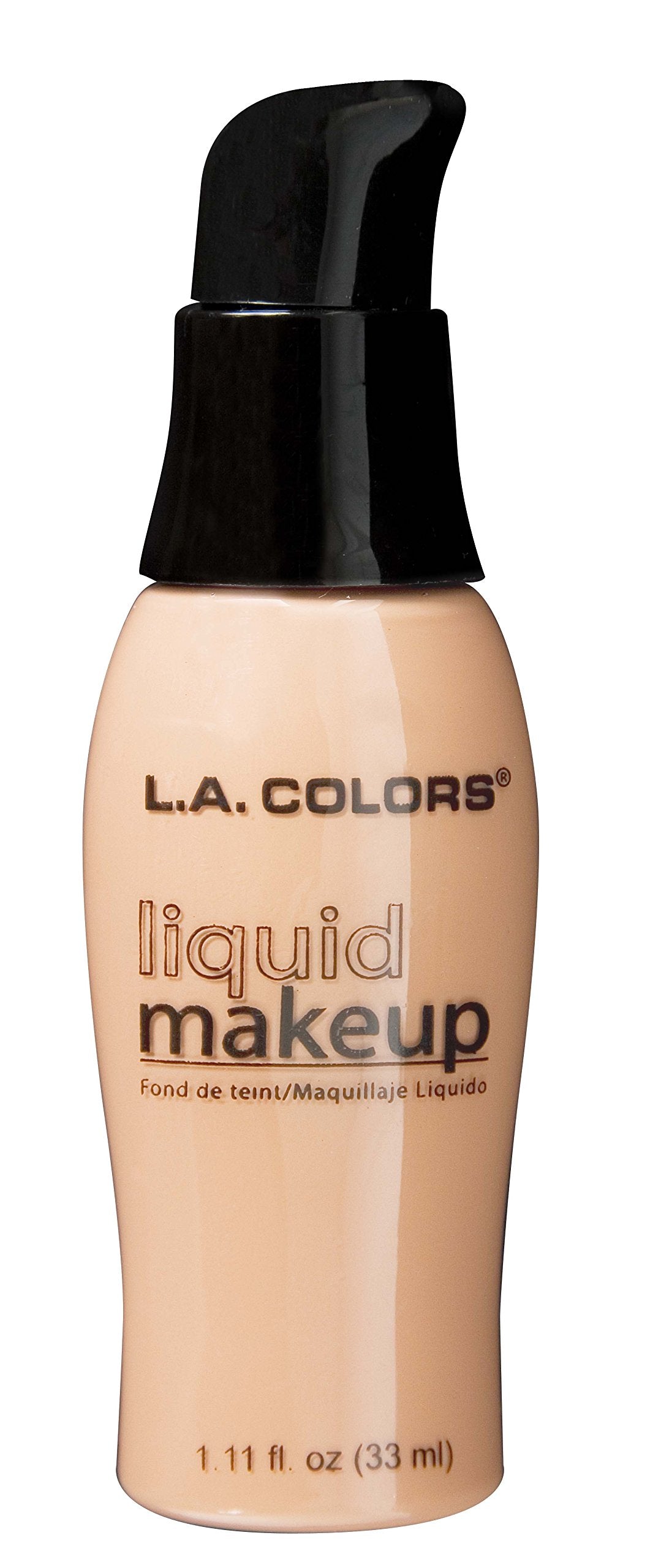 L.A. COLORS Pump Liquid Makeup, Black Walnut CLM288A