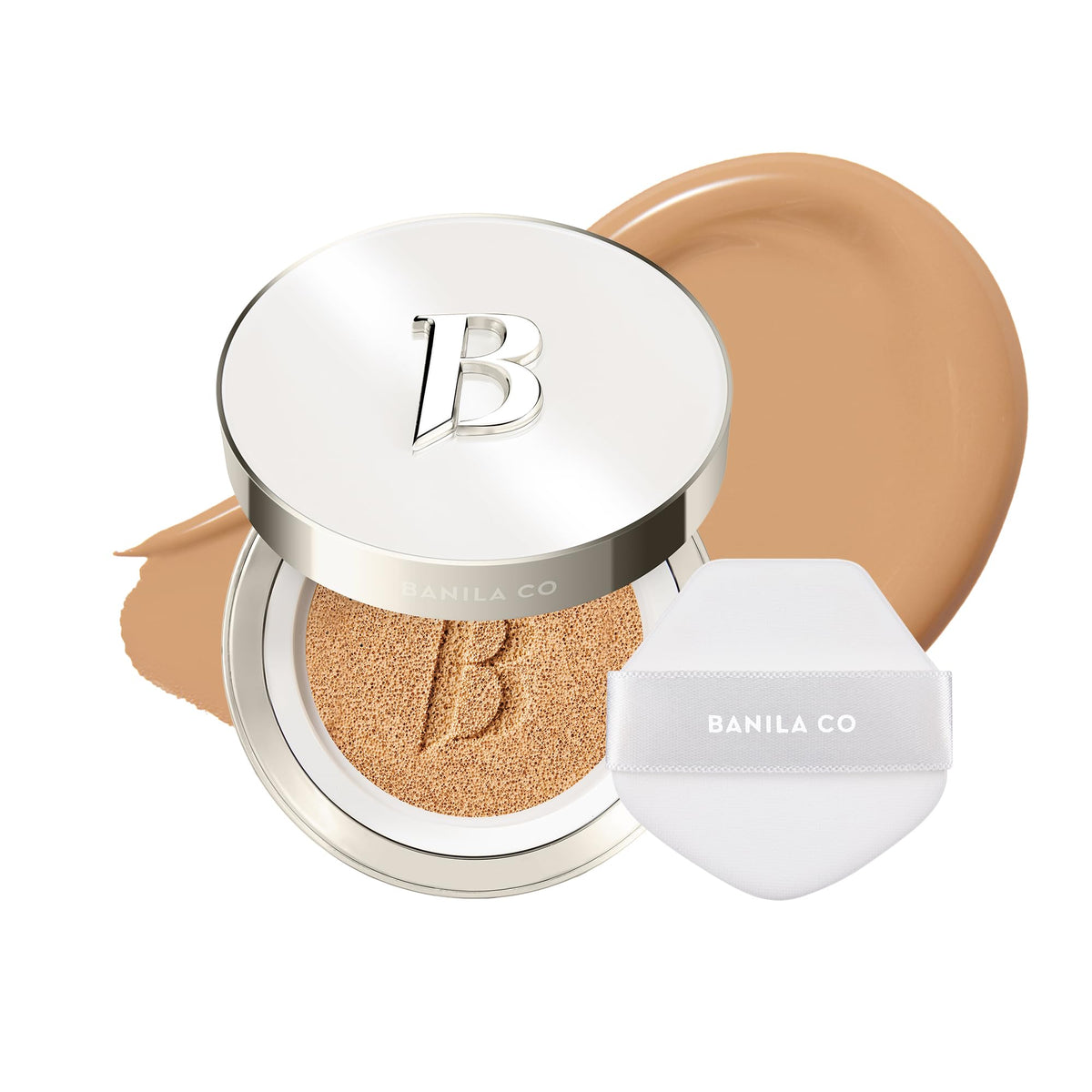 BANILA CO Covericious Cover Cushion - Long-Wear Matte, 21C ROSE (0.49 oz)
