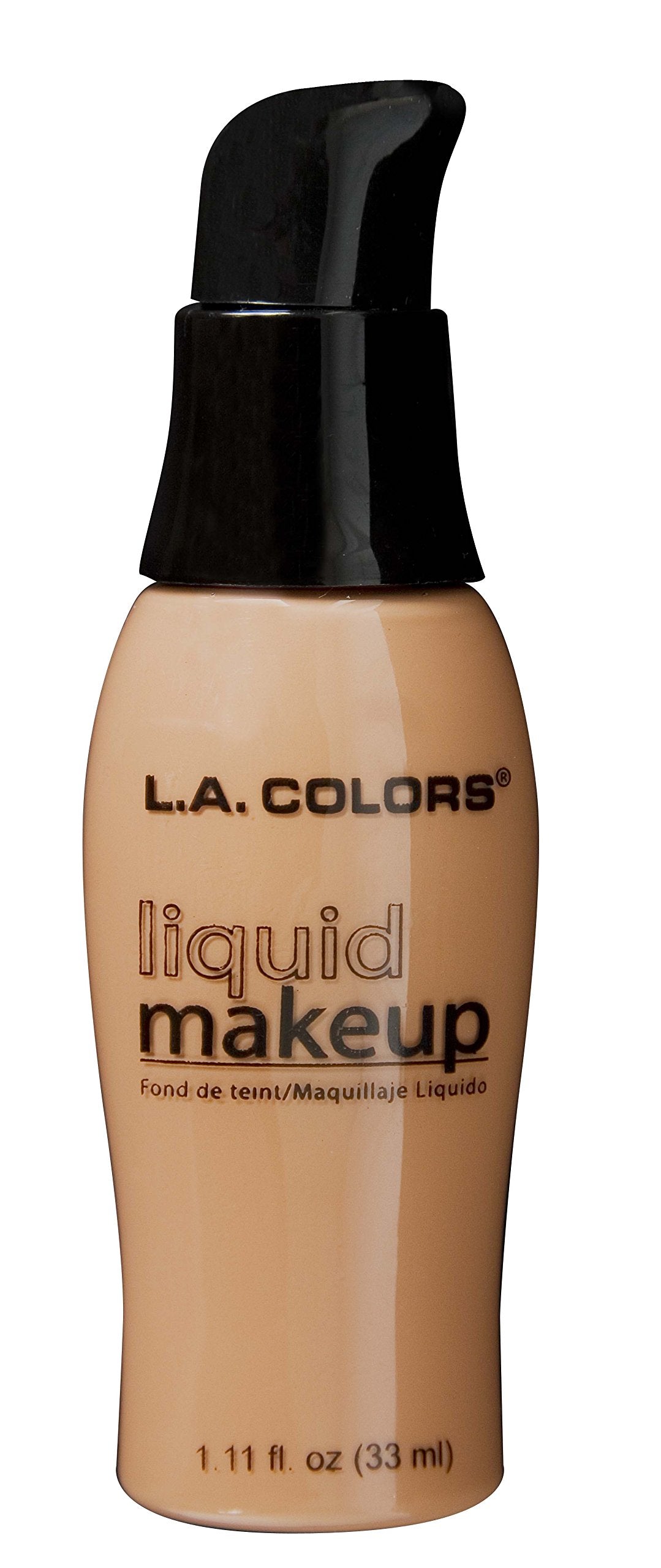 L.A. COLORS Pump Liquid Makeup, Black Walnut CLM288A