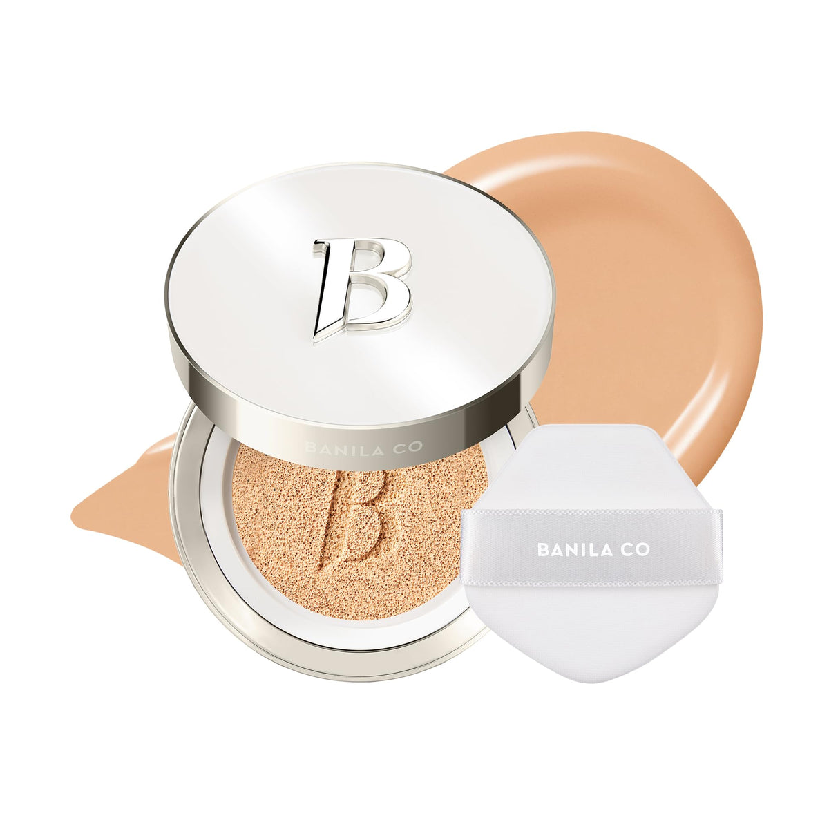 BANILA CO Covericious Cover Cushion - Long-Wear Matte, 21C ROSE (0.49 oz)