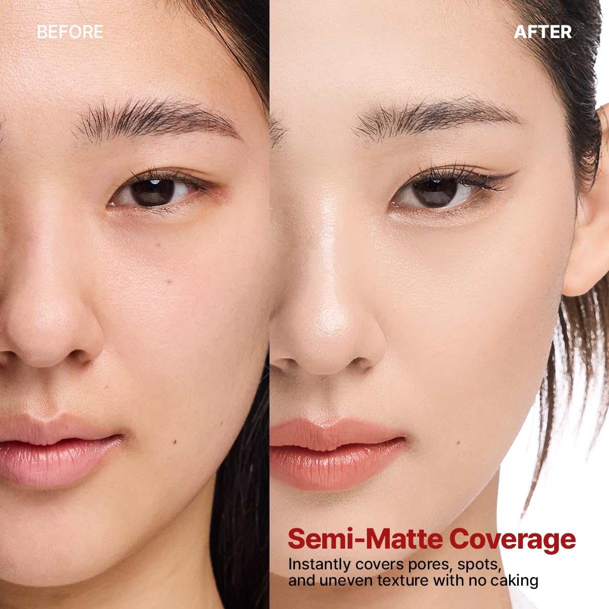 CLIO Kill Cover Founwear Cushion Foundation, Flawless Full Coverage with Matte Finish, Covering Pigmentation and Blemish for Sensitive Skin, Creamy Lightweight Texture, Korean Cushion (23N GINGER)