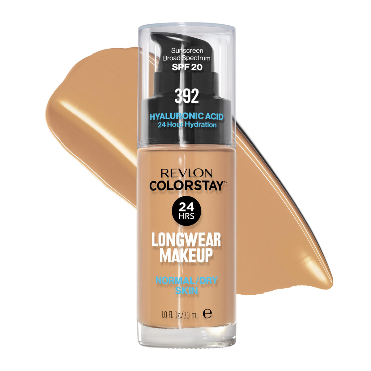 Revlon Colorstay Longwear Makeup Normal/Dry, 200 Nude, 1 fl oz