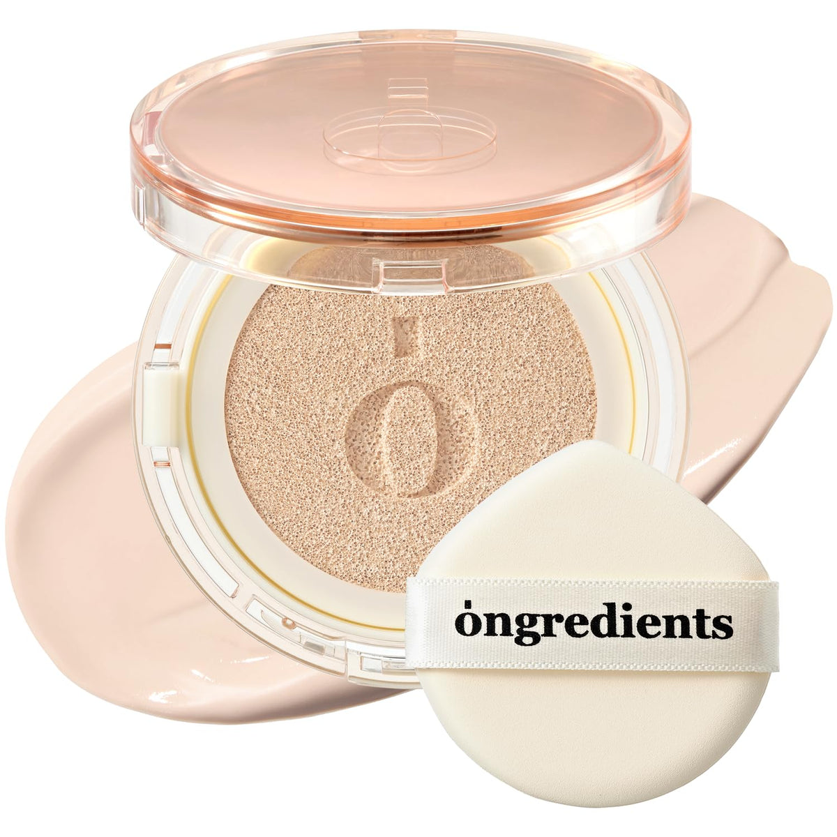 Skin Barrier Glow Cover Cushion, All-day Coverage, Glow Finish, Lightweight, Skincare-Like Texture, Non-cakey Makeup, Korean Cushion Foundation (#21C Pure, 0.49 oz)